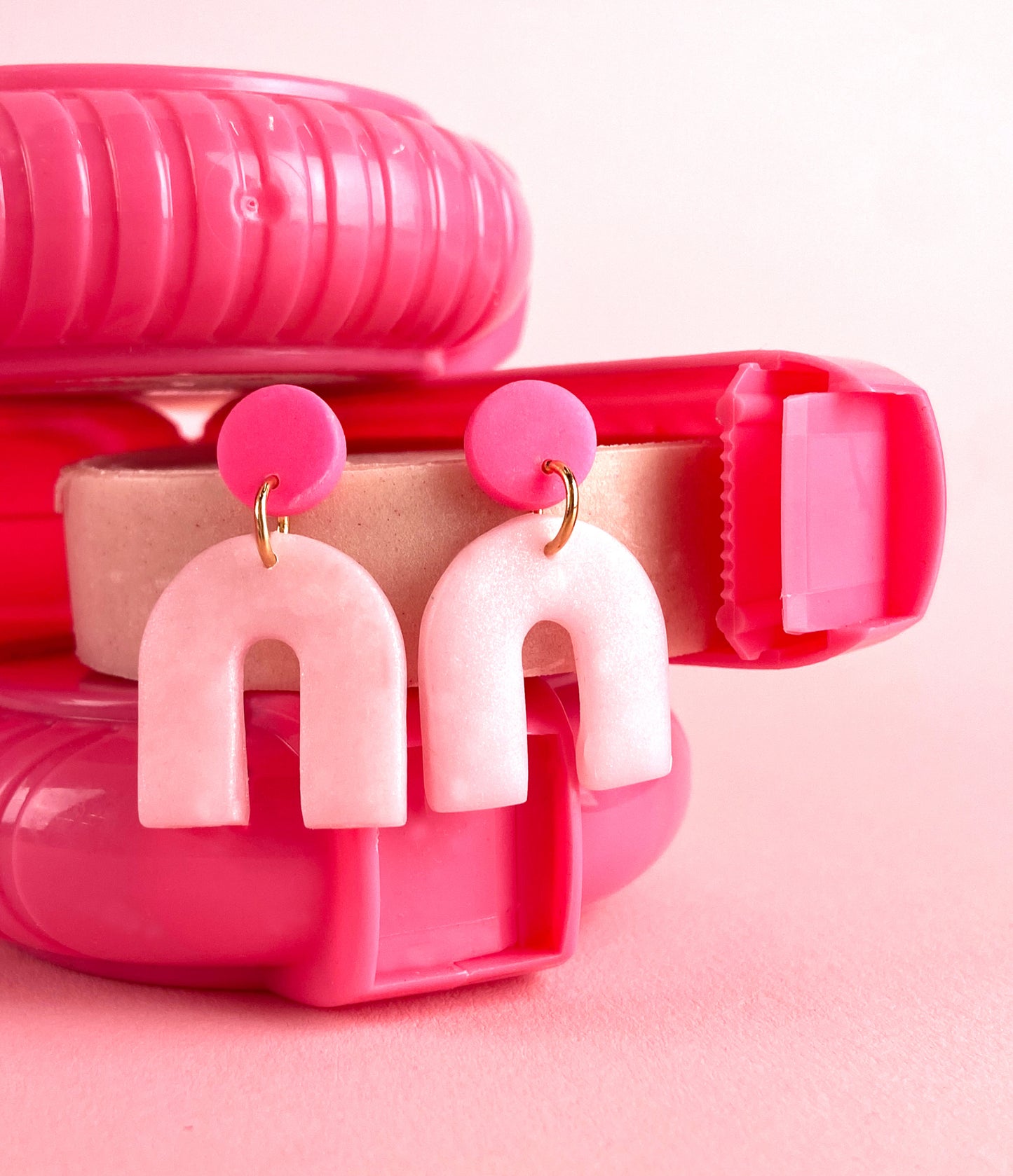 RAINBOW SMALL | Polymerclay Ohrringe | Handgemachte Unikate