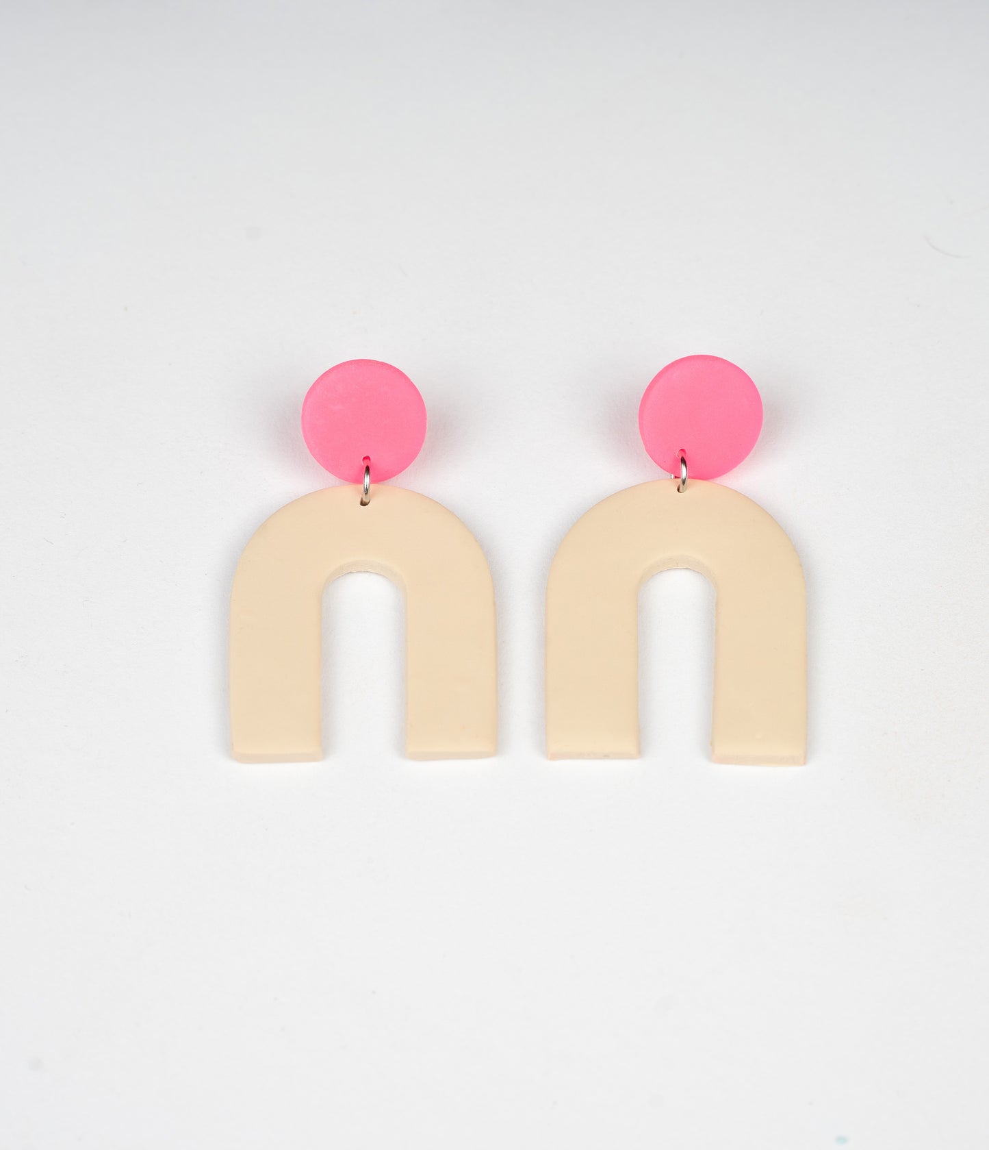 RAINBOW BIG | Polymerclay Ohrringe | Handgemachte Unikate