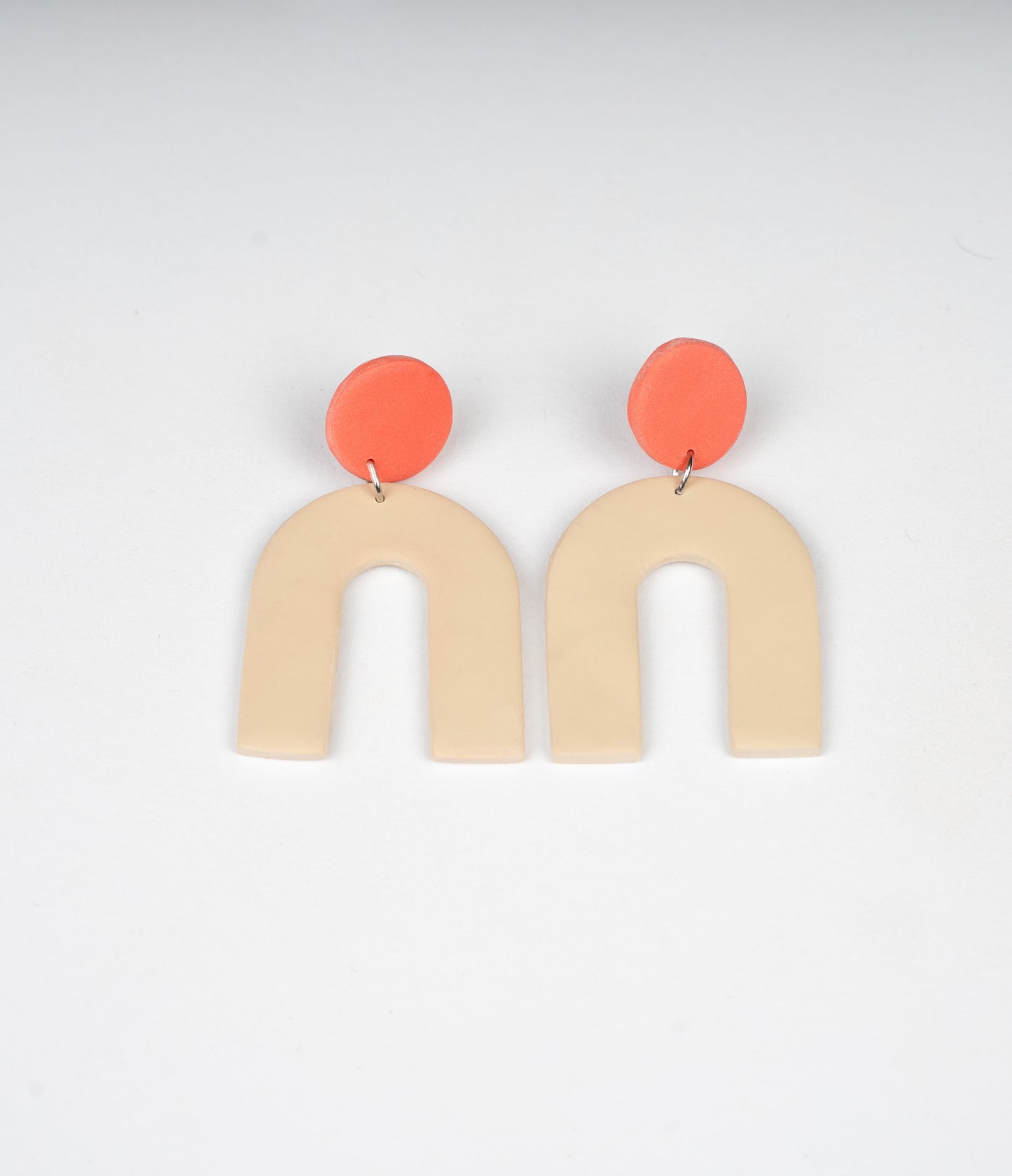 RAINBOW BIG | Polymerclay Ohrringe | Handgemachte Unikate