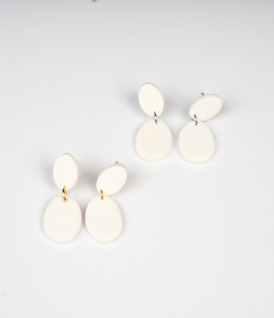 WHITEY | Polymerclay Ohrringe | Handgemachte Unikate