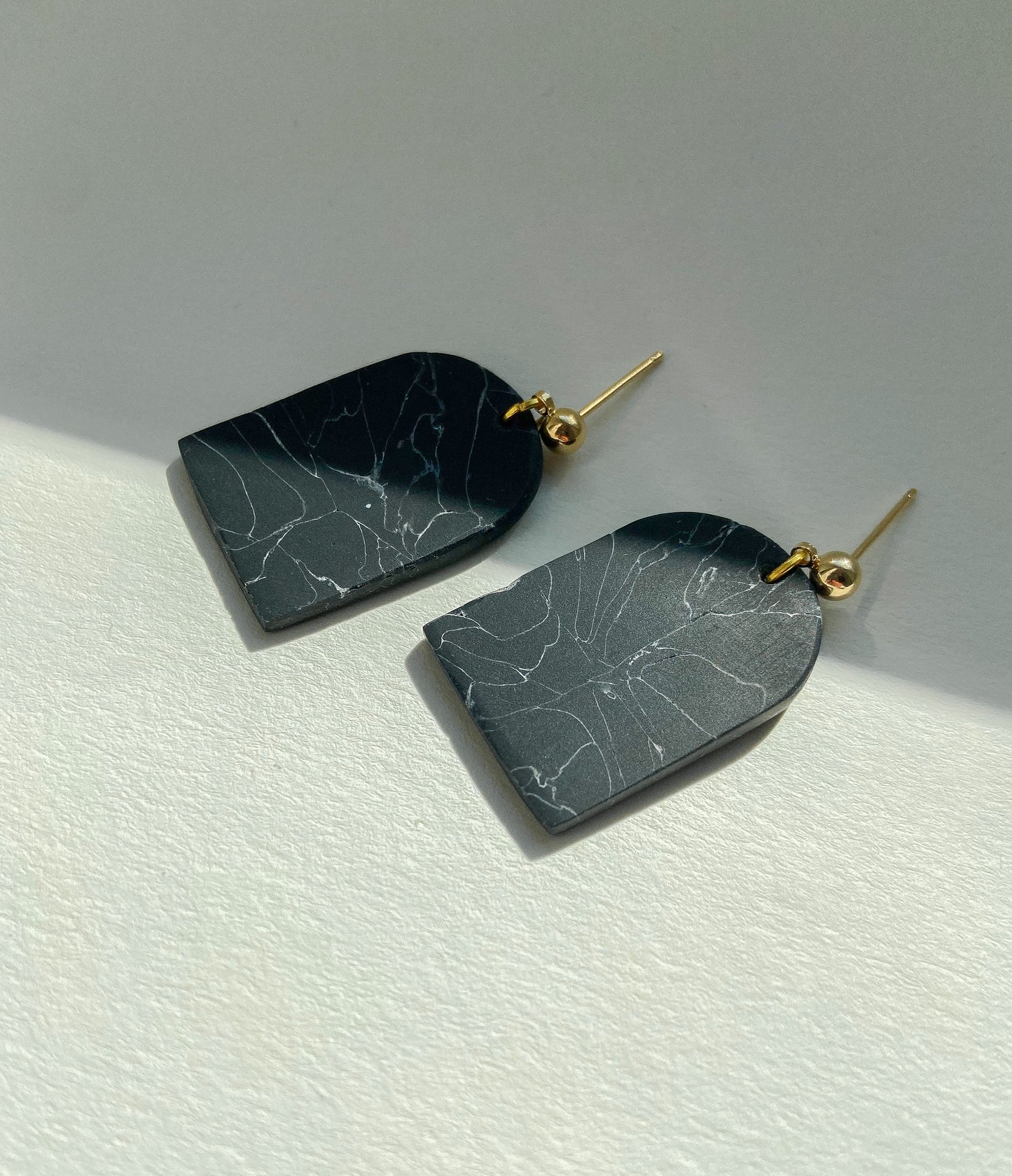 MARBLE | Polymerclay Ohrringe | Handgemachte Unikate