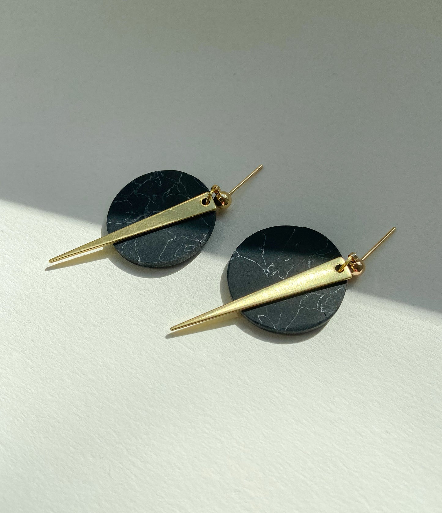 MARBLE | Polymerclay Ohrringe | Handgemachte Unikate