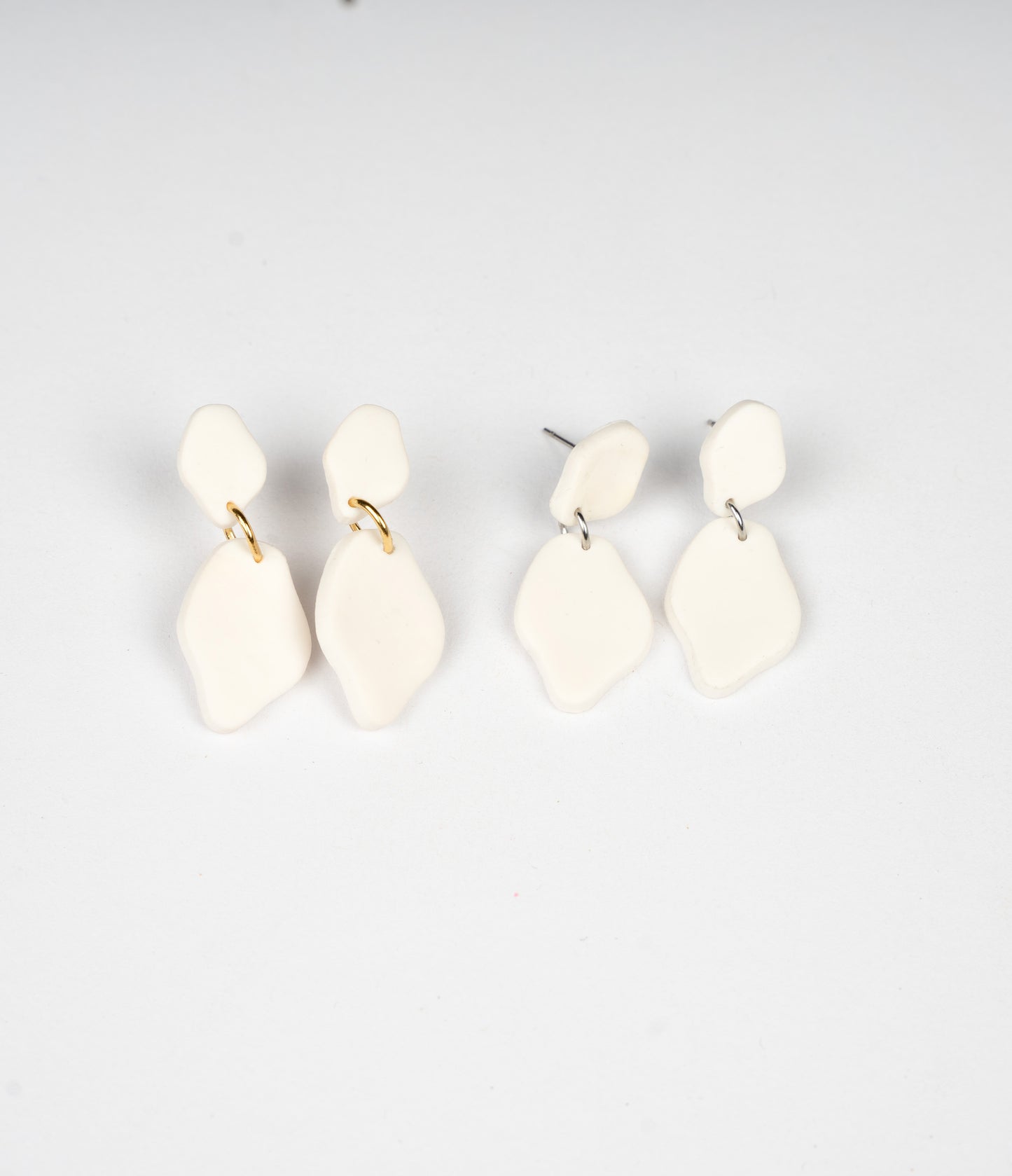 WHITEY | Polymerclay Ohrringe | Handgemachte Unikate